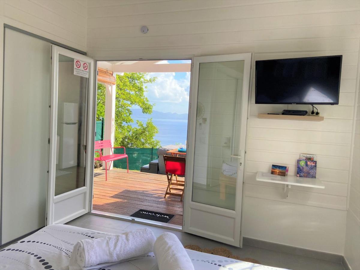Bungalow Palbea Superieur Avec Spa Et Vue Mer Schoelcher Bagian luar foto
