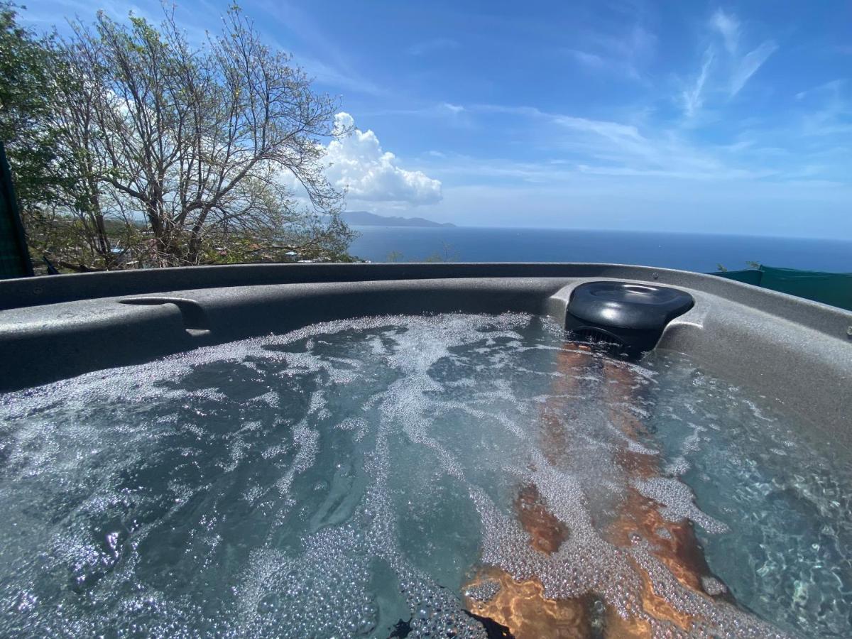 Bungalow Palbea Superieur Avec Spa Et Vue Mer Schoelcher Bagian luar foto