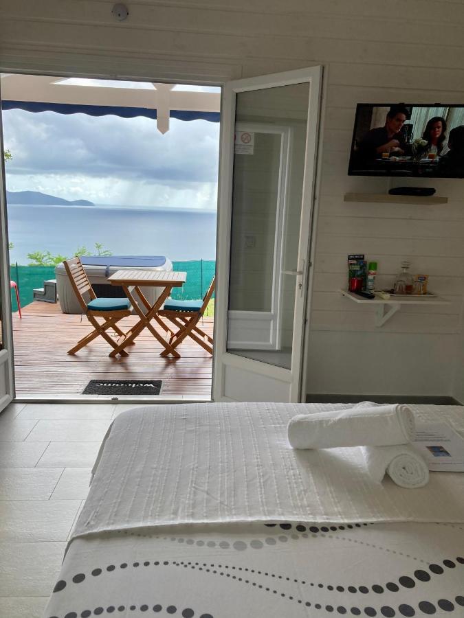 Bungalow Palbea Superieur Avec Spa Et Vue Mer Schoelcher Bagian luar foto