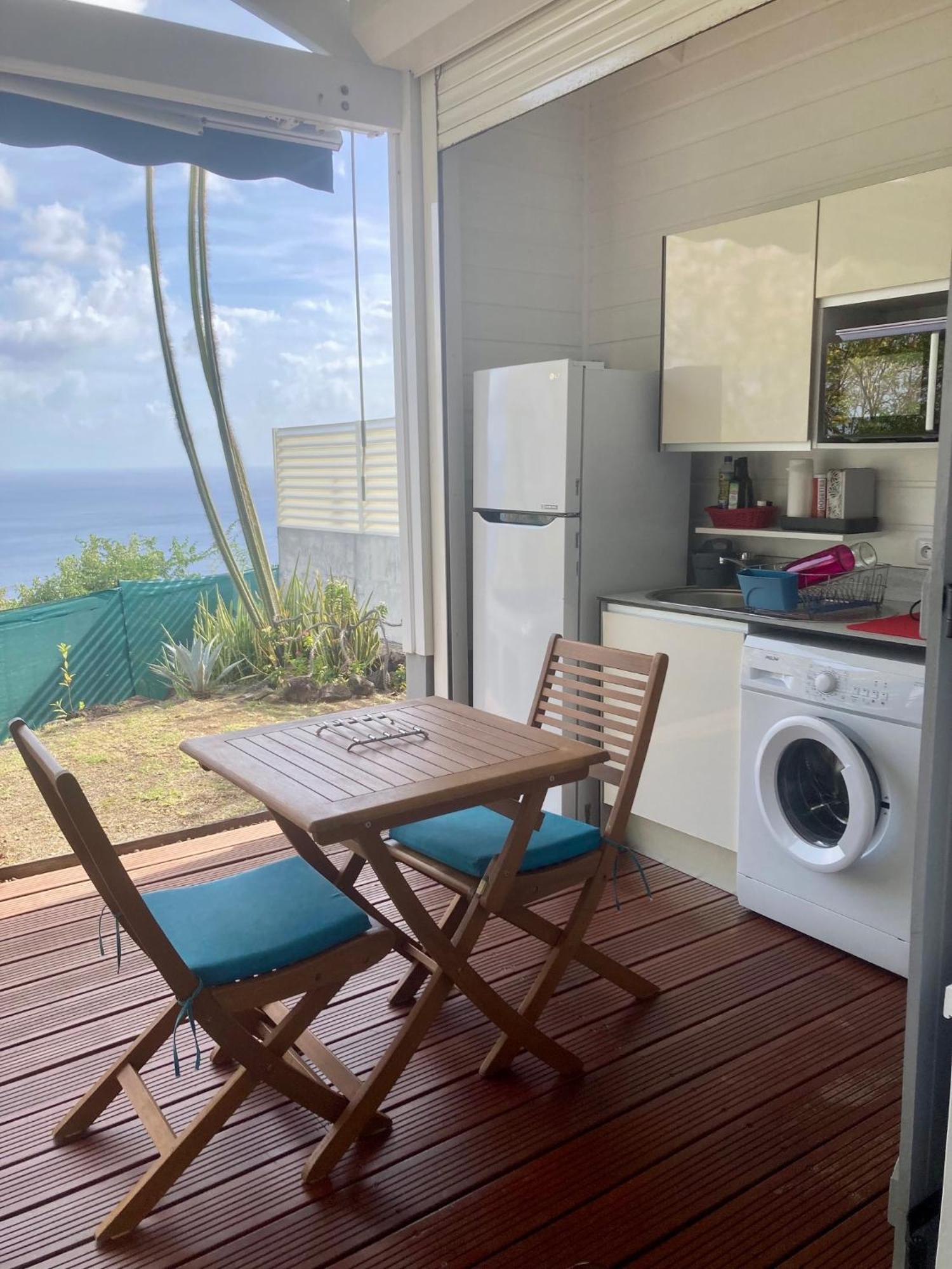 Bungalow Palbea Superieur Avec Spa Et Vue Mer Schoelcher Bagian luar foto
